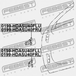 BAL ELSŐ AJTÓ ALSÓ ZSANÉR TOYOTA LAND CRUISER PRADO GDJ150,GRJ150,KDJ150,LJ150,TRJ15 2 68740-12120
