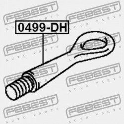 SZÁLLÍTÓHOROG MITSUBISHI LANCER CY,CZ 2007.03-2013.02 EUR MN165999