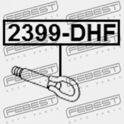 SZÁLLÍTÓHOROG ÜLÉS CORDOBA/VARIO 2003-2009 E 6K0803615C