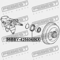 HÁTSÓ KERÉKAGY TÖMÍTÉS VISSZAVONT 91252-692-005