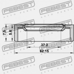 HAJTÓMŰTÖMÍTÉS MAZDA 6 WAGON GY 2002-2005 EU G003-25-744A