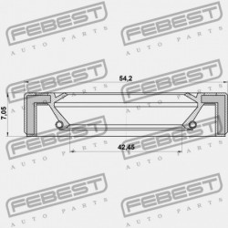 HÁTSÓ KERÉKAGY TÖMÍTÉS SUZUKI JIMNY SN413 1998-2018 43446-82CB0