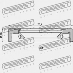 HÁTSÓ KERÉKAGY TÖMÍTÉS KIA SORENTO 02 (2002-2006) CIS 0S113-33067