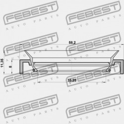 HONDA ACCORD CL9 2003-2008 EU HONDA ACCORD CL9 2003-2008 HAJTÓMŰTÖMÍTÉS 91206-RCT-003