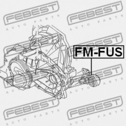 SEBESSÉGVÁLTÓ PÁRNA FORD FIESTA/FUSION CBK 2001- EU 1313587