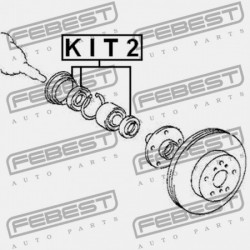 KERÉKAGY TÖMÍTÉS (JAVÍTÓ KÉSZLET) TOYOTA COROLLA SED/CP/WG AE10,CE100,EE10 1991.08-2001.11 GR 04422-12060
