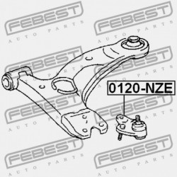 CSAVAR, ELSŐ ALSÓ VEZÉRLŐKAR TOYOTA COROLLA SED/CP/WG AE10,CE100,EE10 1991.08-2001.11 GR 43330-09090