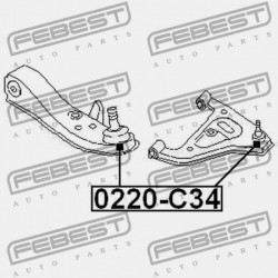 VEZÉRLŐKAR CSAVAR NISSAN STAGEA WC34 1996.09-2001.03 JP 54500-70T00