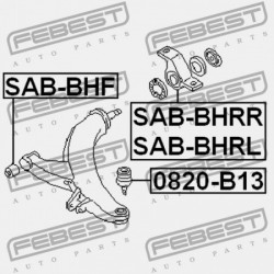 ELSŐ CSUKLÓCSAPSZEG SUBARU IMPREZA G11 2000.02-2007.04 JP 21067-GA050