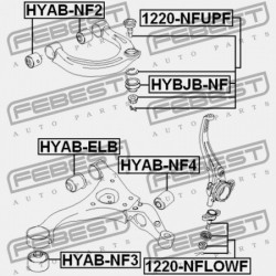 HYUNDAI SONATA (NF) ELSŐ BÜTYÖKCSAP 2005-2010 51760-3K000
