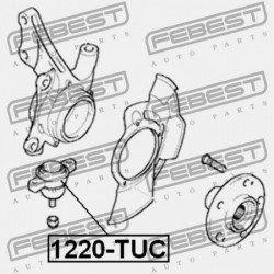 ELSŐ CSUKLÓCSAPSZEG HYUNDAI TUCSON 04: -OCT.2006 (2004-) GEN 51760-2E000