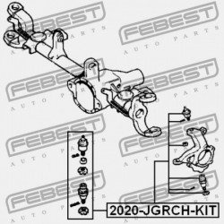 ELSŐ KORMÁNYCSAPSZEG JEEP GRAND CHEROKEE 1997-2004 83500202