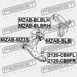 ELSŐ ALSÓ CSAVAR FORD FOCUS CB8 2011- EU 1702983