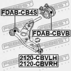 ELSŐ LENGŐKAR CSAVAR JOBB ALSÓ FORD KUGA CBV 2008-2012 EU 1723323