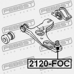 CSAP, ELSŐ ALSÓ VEZÉRLŐKAR FORD FOCUS CAK 1998-2005 EU 1344968