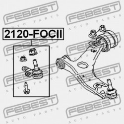 CSAP, ELSŐ ALSÓ VEZÉRLŐKAR FORD FOCUS CB4 2008-2011 EU 1234382