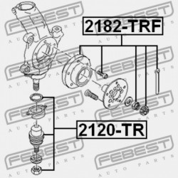 CSAVAR, ELSŐ ALSÓ VEZÉRLŐKAR FORD TRANSIT TT9 2006-2013 EU 1451914