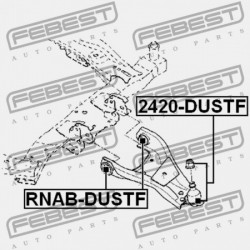 CSAVAR, ELSŐ ALSÓ VEZÉRLŐKAR RENAULT DUSTER 2011- 545011697R