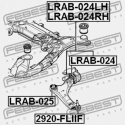 CSAP, ELSŐ VEZÉRLŐKAR LAND ROVER FREELANDER II 2006-2014 LR002624