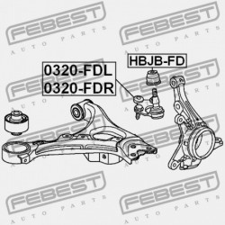 HONDA CR-V RE7 CSAVAROK FEDELE 2008-2011 EU 51225-SNA-A01