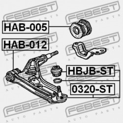 HONDA STEP WGN ALMAS RF1 CSAVARFEDÉL 1996-1999 JP 51360-S7S-013