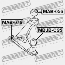 CSAVARFEDÉL MITSUBISHI LANCER,LANCER CEDIA CS,CT 2000.03-2009.08 JPN MR455070