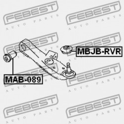 CSAVAROS BURKOLAT MITSUBISHI PAJERO V20-50 1990.10-1999.11 JPN MB176047