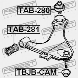 CSAVARFEDÉL TOYOTA CAMI J100E,J102E,J122E 1999.05-2005.12 JP 43345-87508