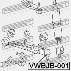 CSAVARFEDÉL AUDI A4/AVANT 2001-2008 CA 4D0407694E