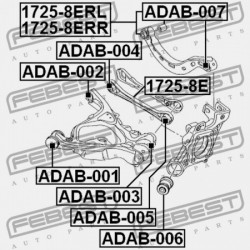 HÁTSÓ ALSÓ LENGŐKAR PERSELY AUDI A4/AVANT 2001-2008 CA 4F0505311M