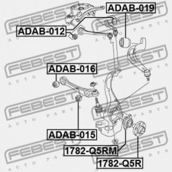 ELSŐ HIDRAULIKARÚD PERSELY AUDI A5/S5 COU.SPORT. 2008- CA 8K0407183D
