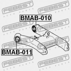 VEZÉRLŐKAR PERSELY HÁTSÓ ALSÓ BMW 5 E39 1995-2003 ECE 33326755471