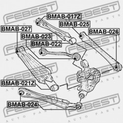 HÁTSÓ NYAKRÚD PERSELY BMW X3 F25 2009-2013 ECE 33326788549