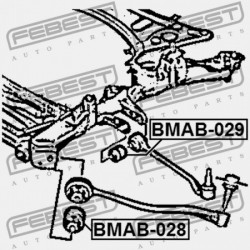ELSŐ LENGŐKAR PERSELY ELÜLSŐ BMW X3 F25 2009-2013 ECE 31106786951