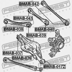 HÁTSÓ NYAKRÚD PERSELY BMW 3 F34 GT 2012-2013 ECE 33326792525