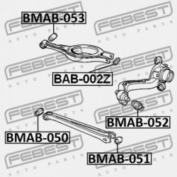 HÁTSÓ NYAKRÚD PERSELY BMW 3 E46 1997-2006 ECE 33326770824