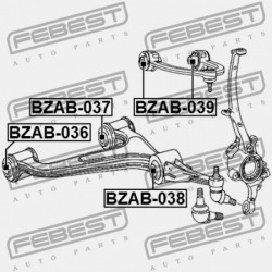 ELSŐ ALSÓ LENGŐKAR PERSELY MERCEDES BENZ E-OSZTÁLY 211 4 MATIC 2002-2009 A2113307507