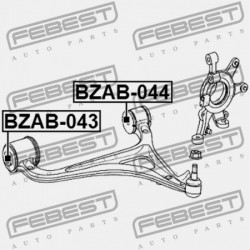 ELSŐ ALSÓ LENGŐKAR PERSELY MERCEDES BENZ C-OSZTÁLY 203 4 MATIC 2000-2007 A2033300307