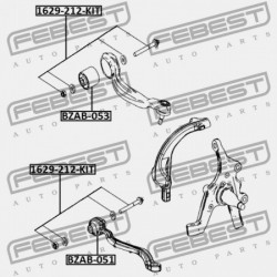 ELSŐ ALSÓ LENGŐKAR PERSELY MERCEDES BENZ E-OSZTÁLY 212 2008-2013 A2123302911