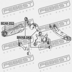 HÁTSÓ NYAKRÚDPERSELY MERCEDES BENZ A-OSZTÁLY 176 2010-2018 A2463500406