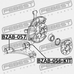 ELSŐ LENGŐKAR PERSELY ELSŐ ALSÓ ZEST MERCEDES BENZ A-OSZTÁLY 169 2003-2012 A1693300707