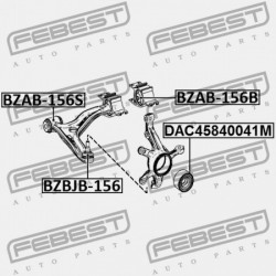 ELSŐ VEZÉRLŐKAR PERSELY KÉSZLET MERCEDES BENZ A-OSZTÁLY 176 2010-2018 A1563300200
