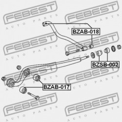 ELSŐ KAR PERSELY MERCEDES BENZ G-OSZTÁLY 463 1992-2018 A4603520465