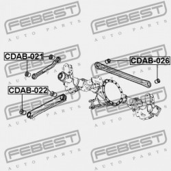 HÁTSÓ NYERGES RÚD PERSELY CADILLAC ESCALADE (4WD) 1997- EU 15767252