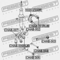 HÁTSÓ FELSŐ LENGŐKAR PERSELY CHEVROLET EPICA 2004-2010 EU 96440014