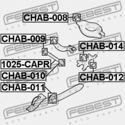 HÁTSÓ RÚDPERSELY CHEVROLET CAPTIVA 2010- EU 96626409