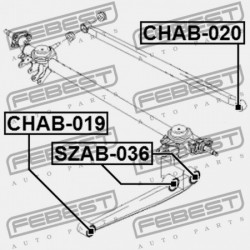 HÁTSÓ VEZÉRLŐKAR PERSELY CHEVROLET MATIZ/SPARK (M100) 1998-2005 96346531