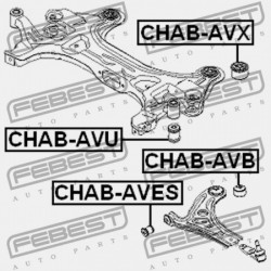 ELSŐ VEZÉRLŐKAR PERSELY CHEVROLET AVEO SEDAN 2004-2006 MEX 96535087