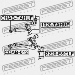 ELSŐ FELSŐ LENGŐKAR PERSELY CADILLAC ESCALADE (4WD) 1997- EU 25905442