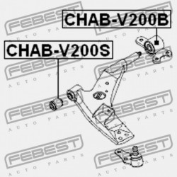 HÁTSÓ VEZÉRLŐKAR PERSELY ELÖL CHEVROLET EPICA 2004-2010 EU 96388641